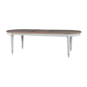 Market Open Extension Table 82'' extends to 103'' w/o Router-Blue Hand Home