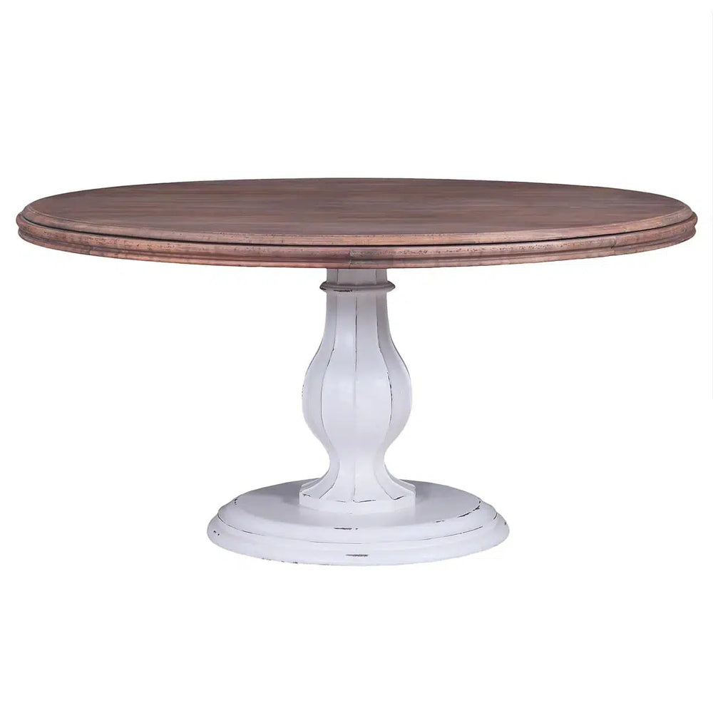 French Quarter Round Table 60'' w/o Grooves-Blue Hand Home