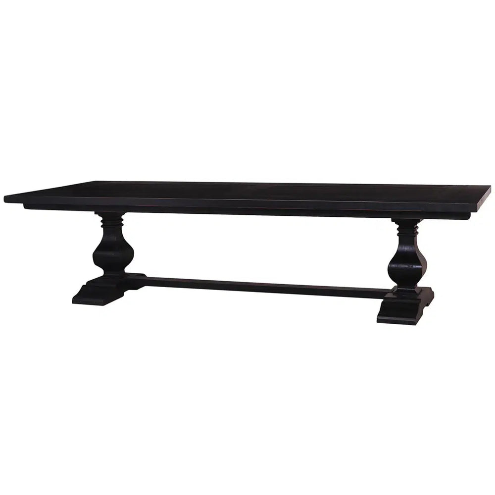 Trestle Dining Table 120'' w/o Grooves-Blue Hand Home