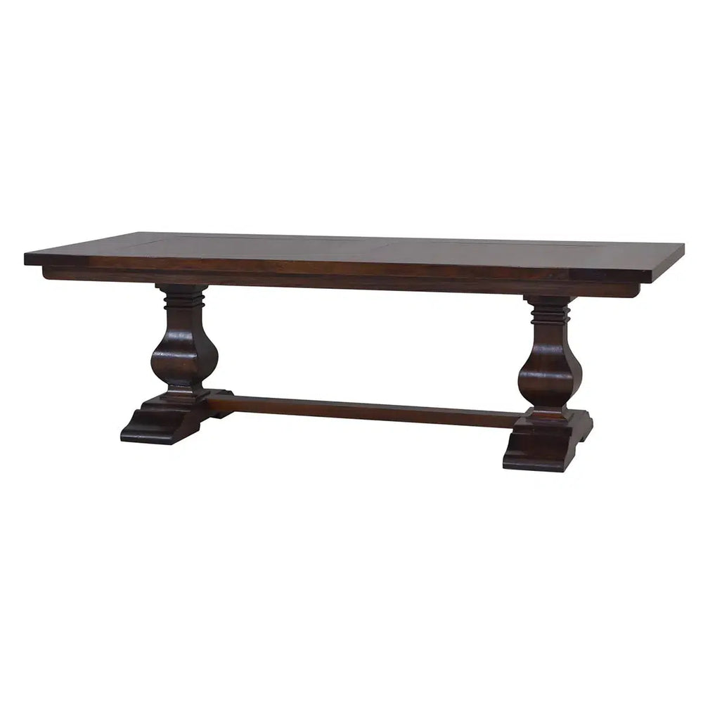 Trestle Dining Table 96'' w/o Grooves-Blue Hand Home