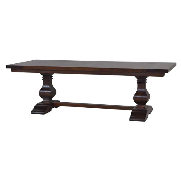 Trestle Dining Table 96'' w/o Grooves-Blue Hand Home