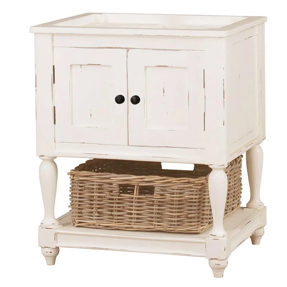 Jefferson Single Vanity w/o Marble Top & Sink-Blue Hand Home