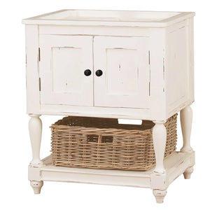 Jefferson Single Vanity w/o Marble Top & Sink-Blue Hand Home