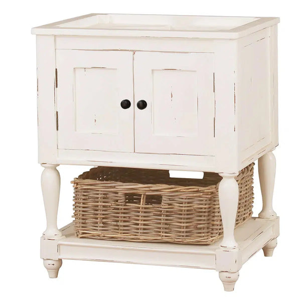 Jefferson Single Vanity w/o Marble Top & Sink-Blue Hand Home
