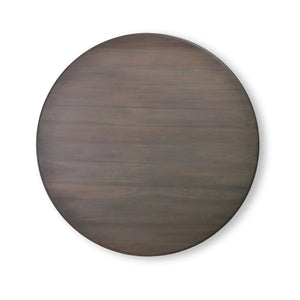 Trestle Round Dining Table 60'' w/o Grooves-Blue Hand Home