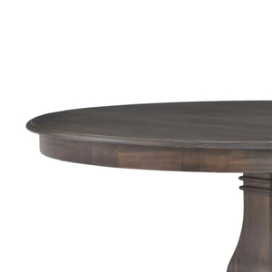 Trestle Round Dining Table 60'' w/o Grooves-Blue Hand Home