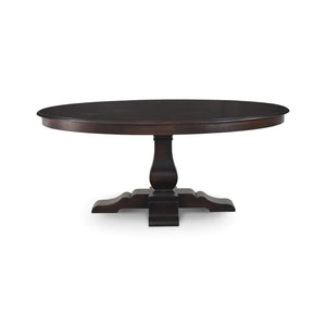 Trestle Round Dining Table 72'' w/o Grooves-Blue Hand Home