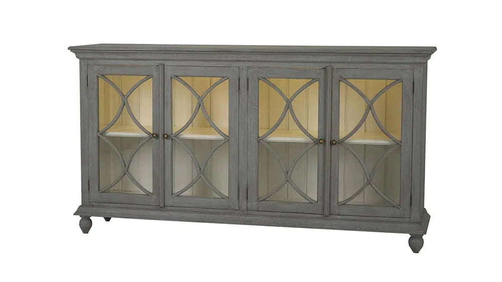 Hamilton 4 Door Buffet w/ 2 LED-Blue Hand Home