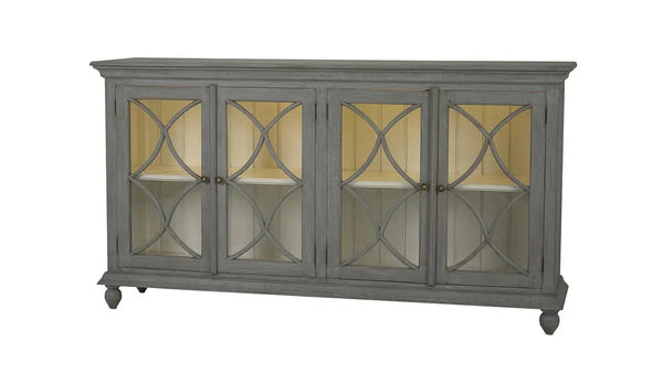 Hamilton 4 Door Buffet w/ 2 LED-Blue Hand Home