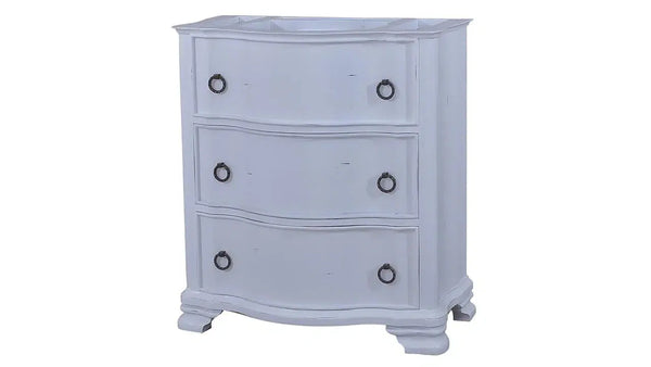 Davis Vanity w/o Marble Top & Sink-Blue Hand Home