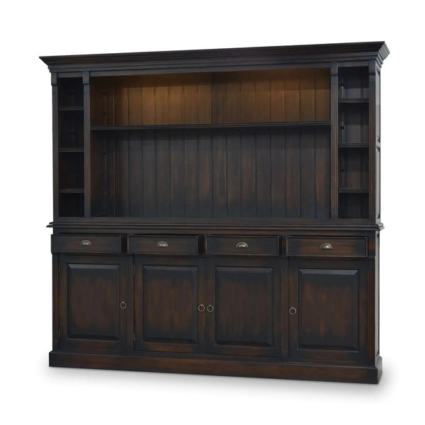 Hudson Media Cabinet w/ Drawers w/ 2 LED-Blue Hand Home
