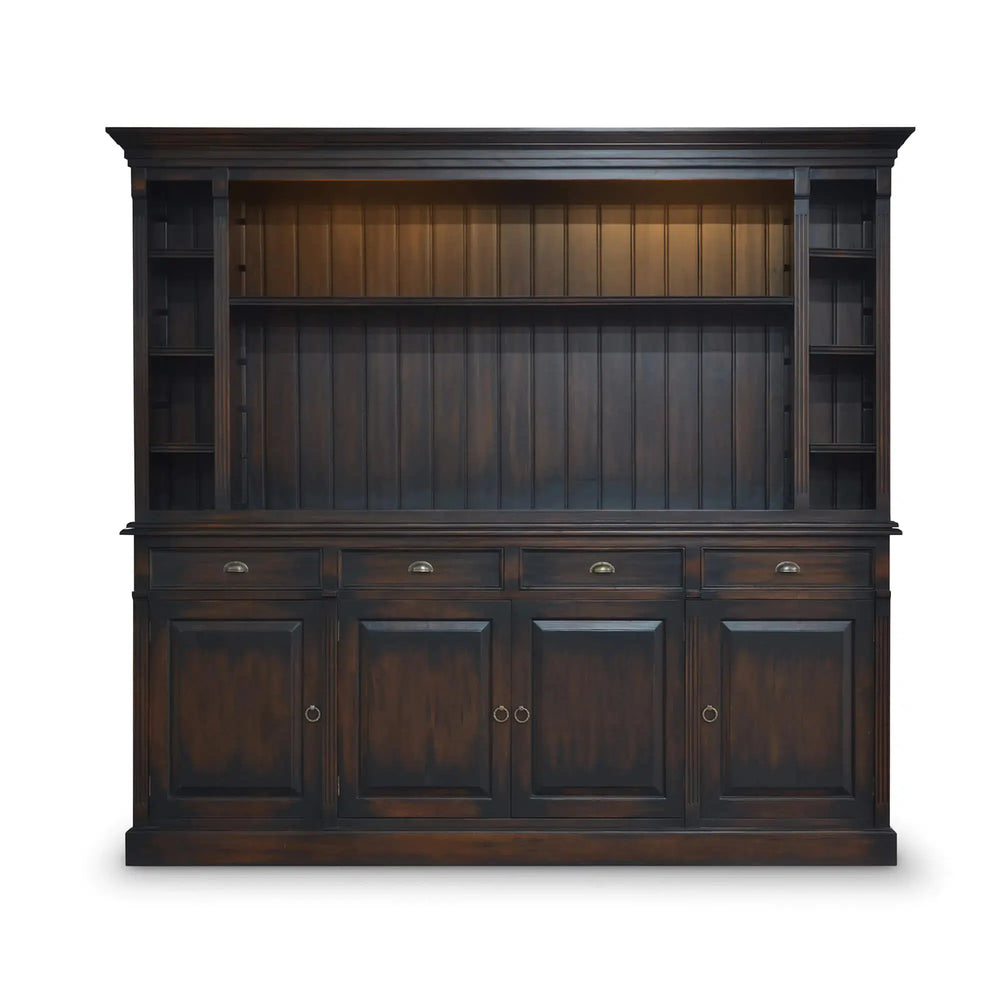 Hudson Media Cabinet w/ Drawers w/ 2 LED-Blue Hand Home