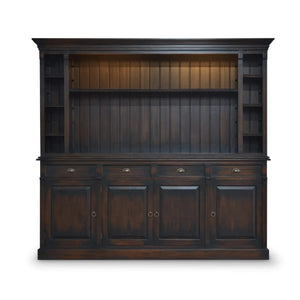 Hudson Media Cabinet w/ Drawers w/ 2 LED-Blue Hand Home