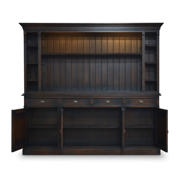 Hudson Media Cabinet w/ Drawers w/ 2 LED-Blue Hand Home