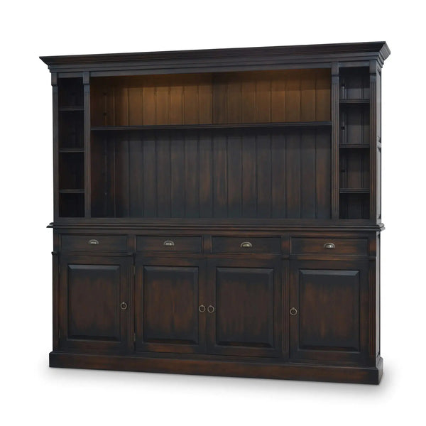 Hudson Media Cabinet w/ Drawers w/ 2 LED-Blue Hand Home