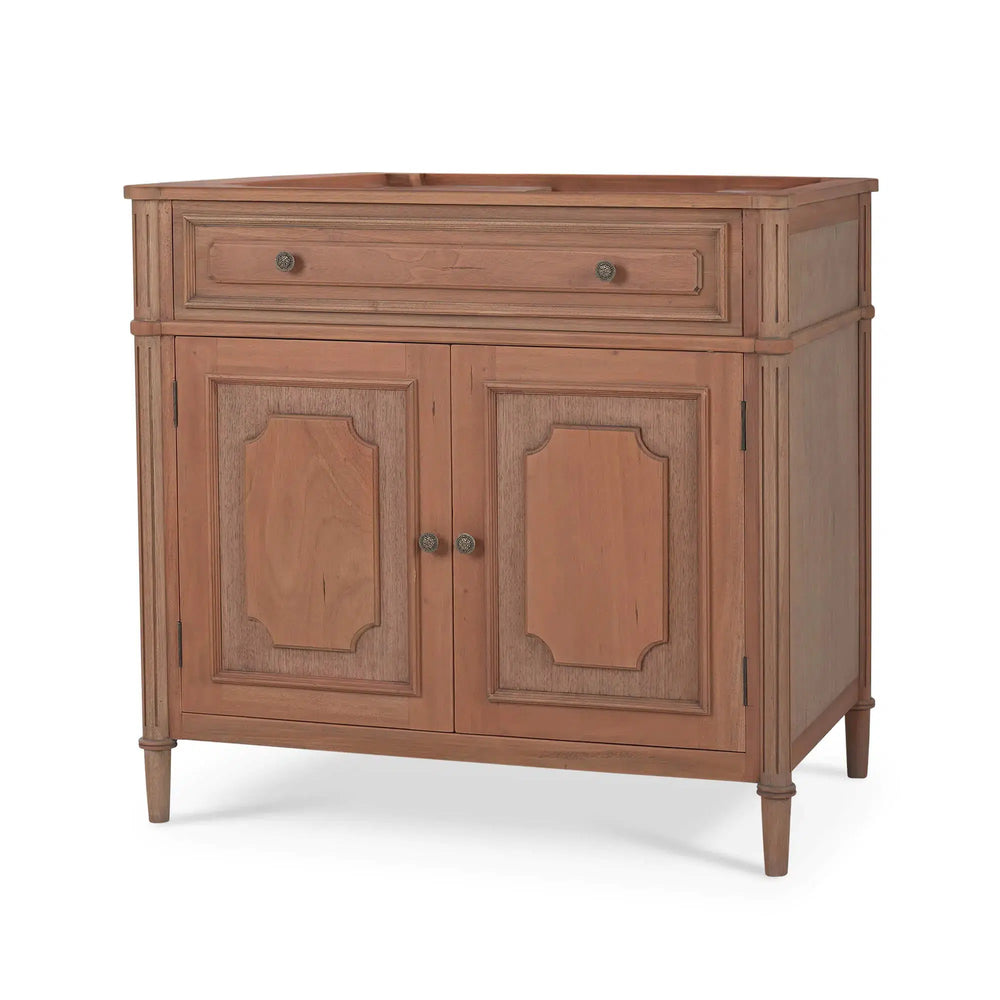 Nantes Single Vanity w/o Marble Top & Sink-Blue Hand Home