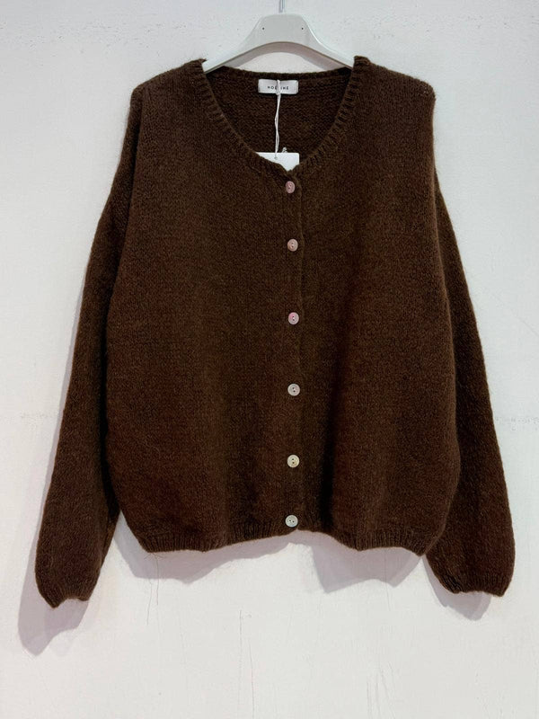 Kid mohair and wool vest 7535-Blue Hand Home