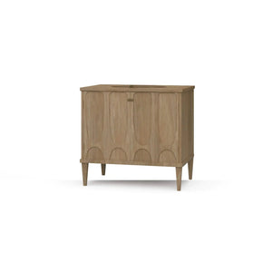 Eclipse Single Vanity w/o Sink & Marble Top-Blue Hand Home
