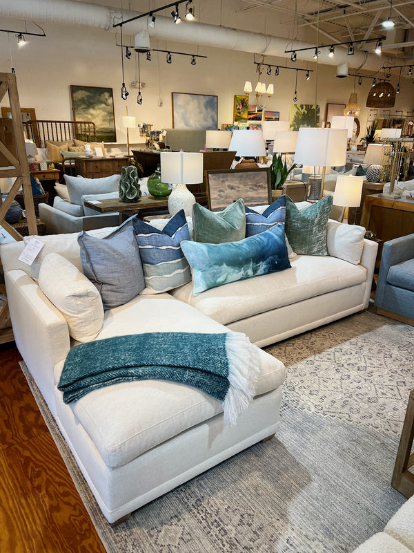 Sylvie Sectional - In Store-Blue Hand Home