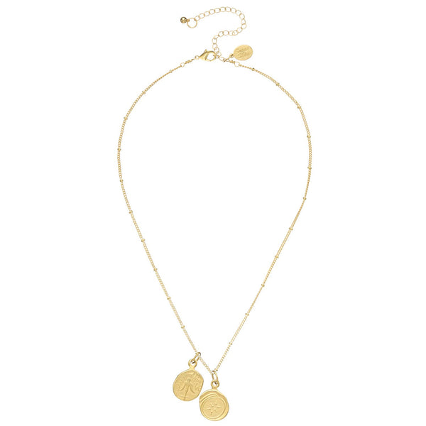 Widow's Mite Necklace-Blue Hand Home