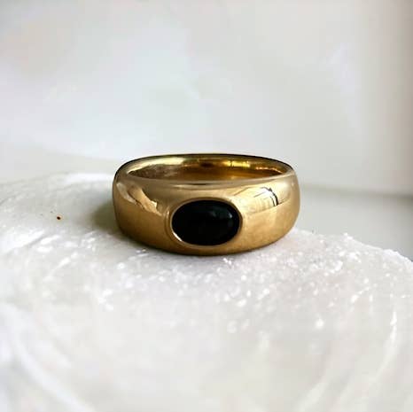 Capistrano Ring-Blue Hand Home