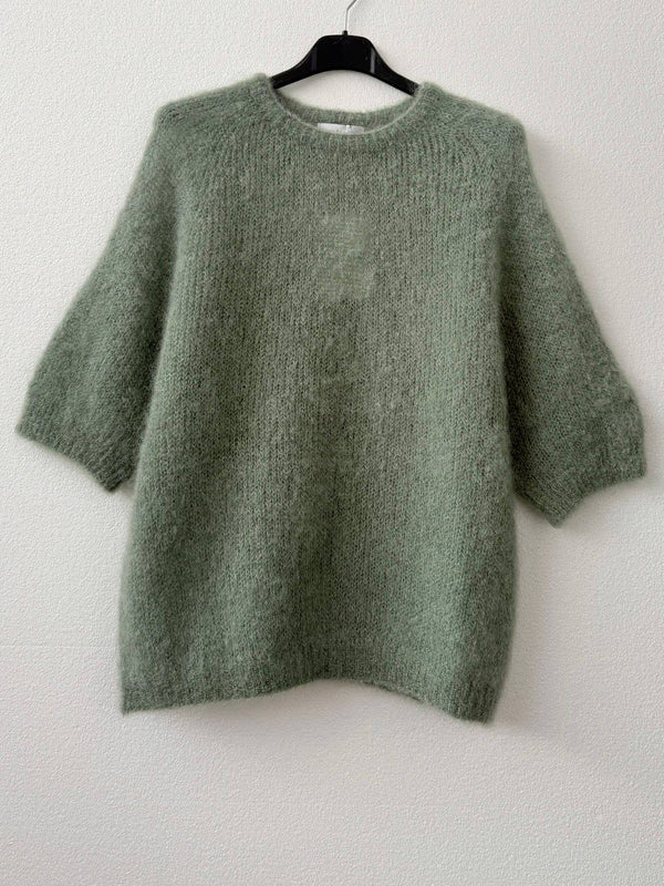 80% kid mohair sweater 3011: Jean-Blue Hand Home