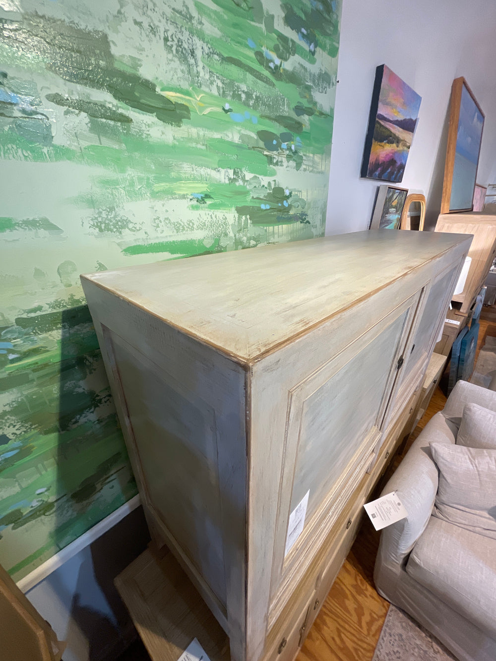 Leah Cabinet-Blue Hand Home