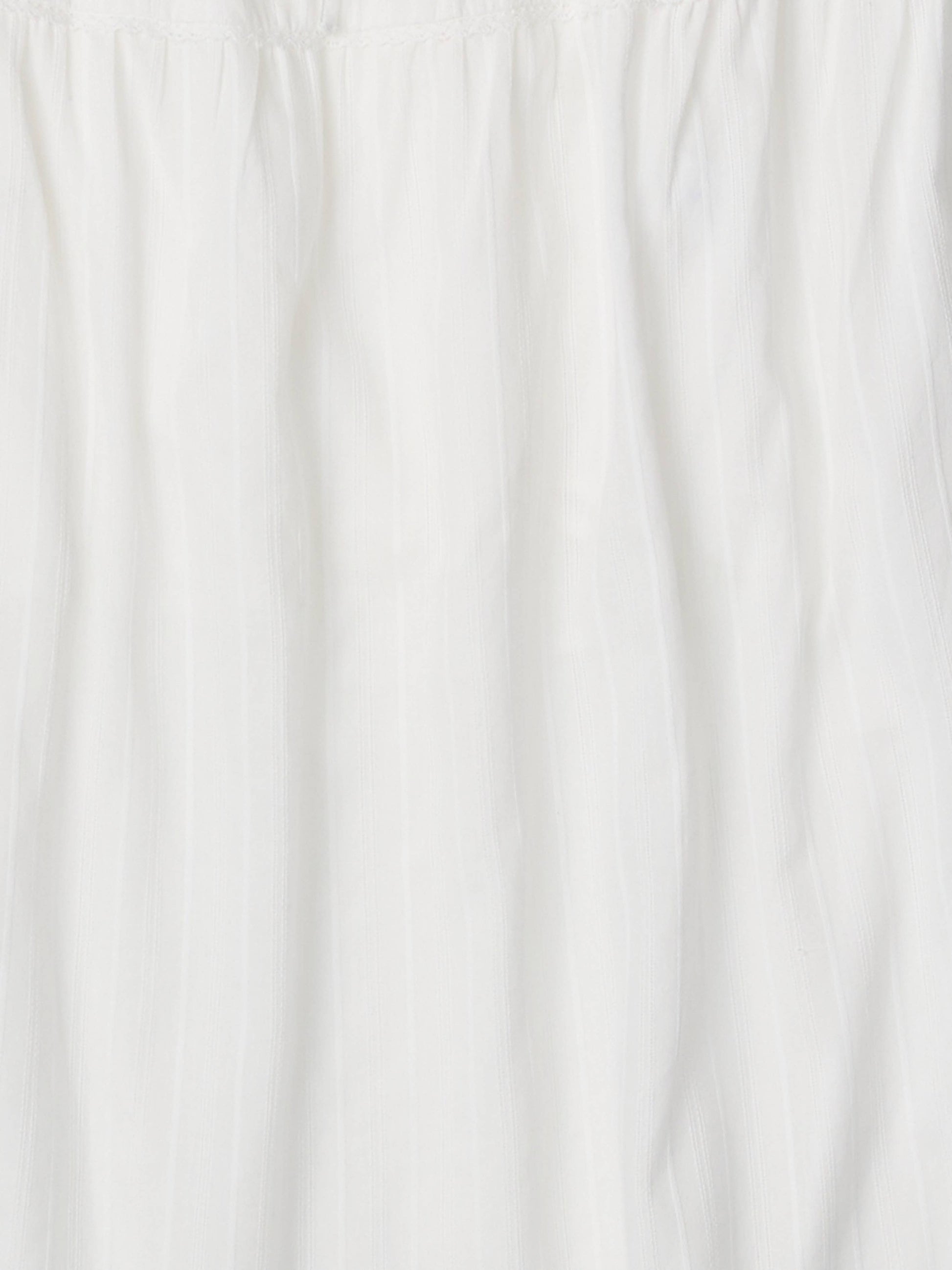 The Keaton Skirt | Lace Trimmed Midi Skirt-Blue Hand Home