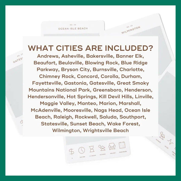 North Carolina Adventure Bucket List-Blue Hand Home