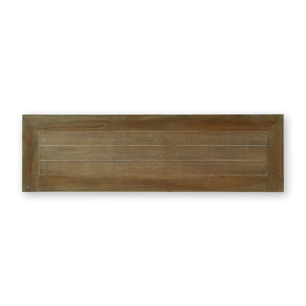 Orleans Console Table In Straw Wash-Blue Hand Home