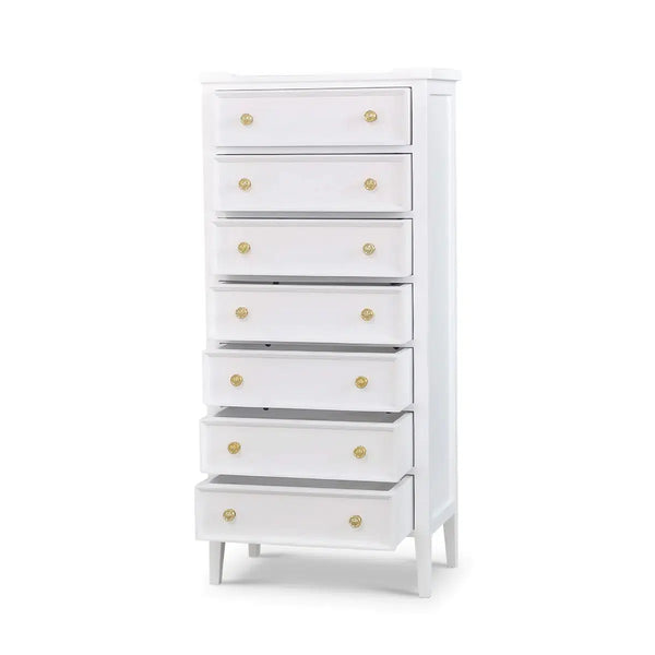 Pimlico Tall Chest Of Drawers-Blue Hand Home