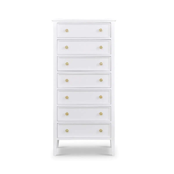 Pimlico Tall Chest Of Drawers-Blue Hand Home