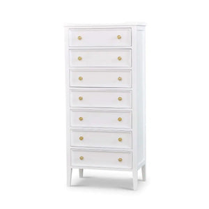 Pimlico Tall Chest Of Drawers-Blue Hand Home