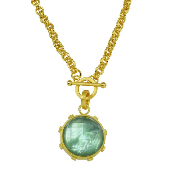 GISELE NECKLACE-Blue Hand Home