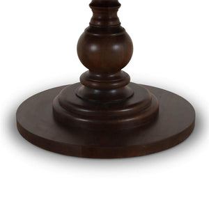 Goucho Round Dining Table 60'' in Walnut-Blue Hand Home