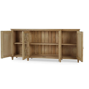 Grosvenor Credenza In Fruitwood-Blue Hand Home