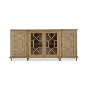 Grosvenor Credenza In Fruitwood-Blue Hand Home