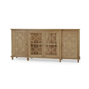 Grosvenor Credenza In Fruitwood-Blue Hand Home