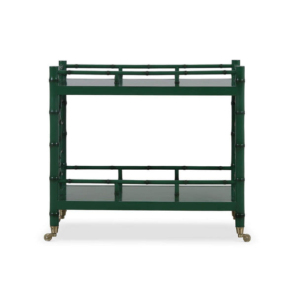 Grosvenor Drinks Trolley in Jade Green-Blue Hand Home