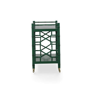 Grosvenor Drinks Trolley in Jade Green-Blue Hand Home