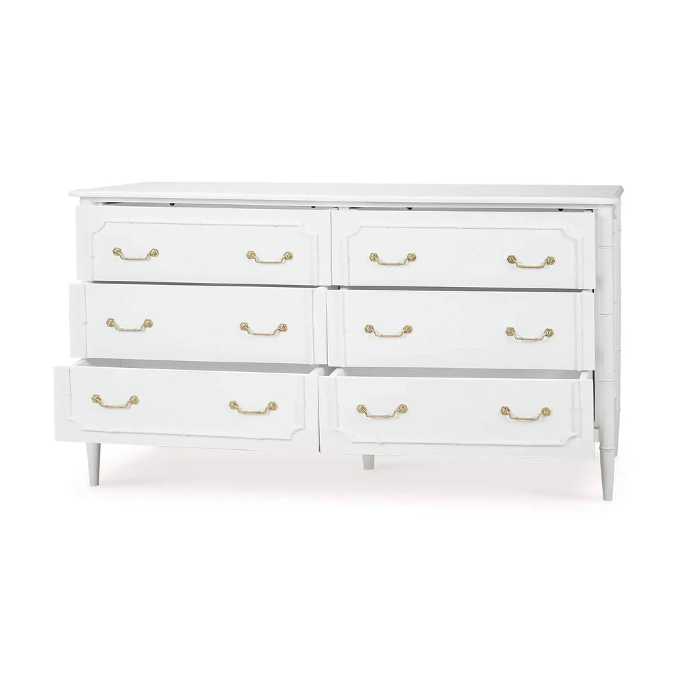 Chelsea Largish 6 Drawer Dresser-Blue Hand Home