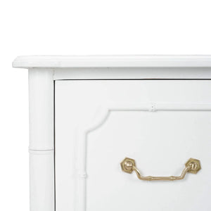 Chelsea Largish 6 Drawer Dresser In Architectural White-Blue Hand Home