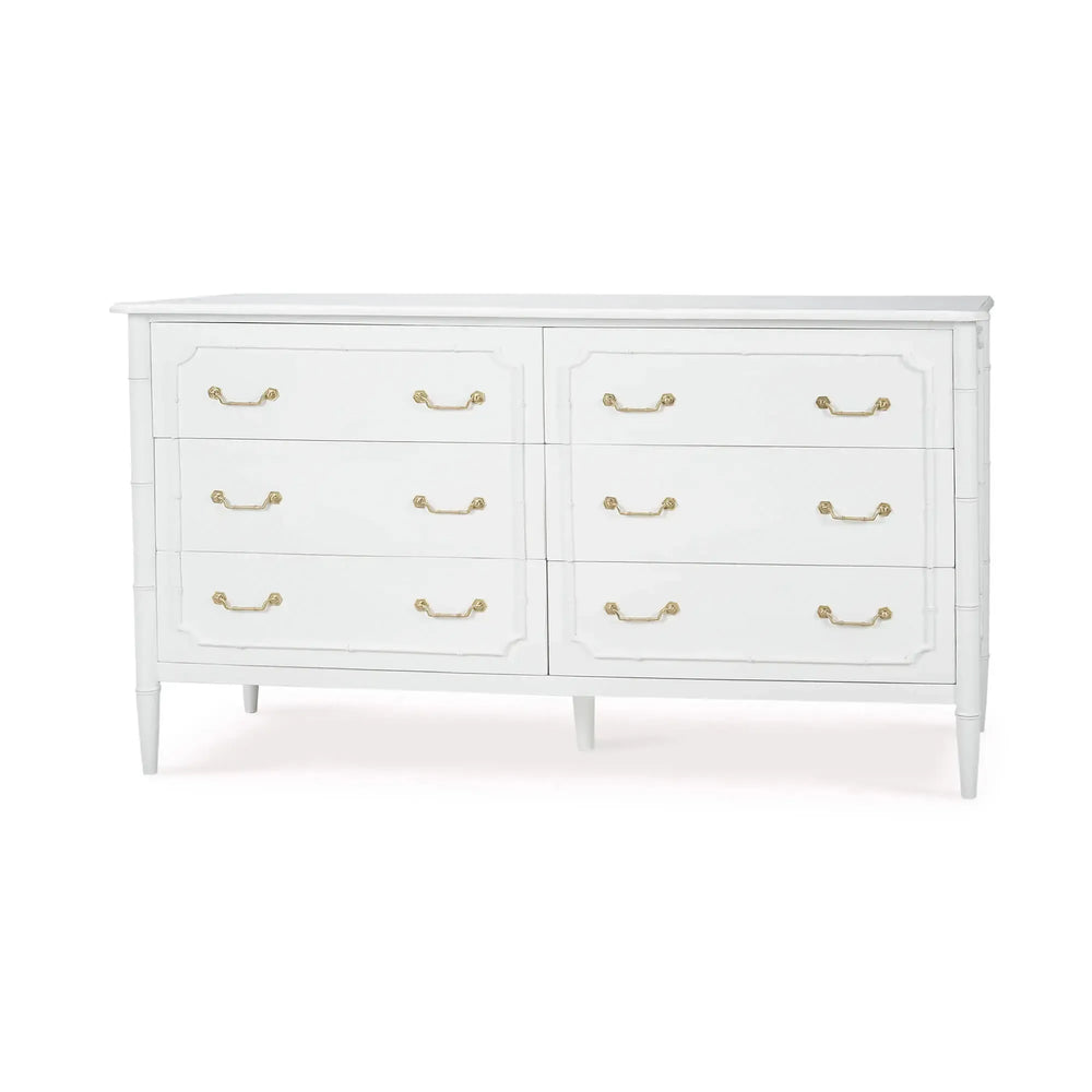 Chelsea Largish 6 Drawer Dresser-Blue Hand Home
