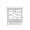 Grosvenor End Table in True White-Blue Hand Home