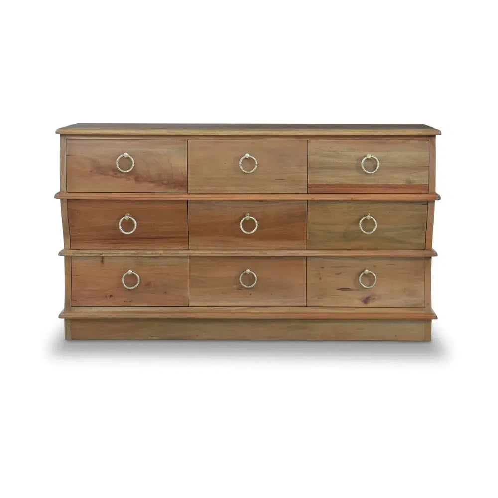 Serpentine Large Dresser-Blue Hand Home