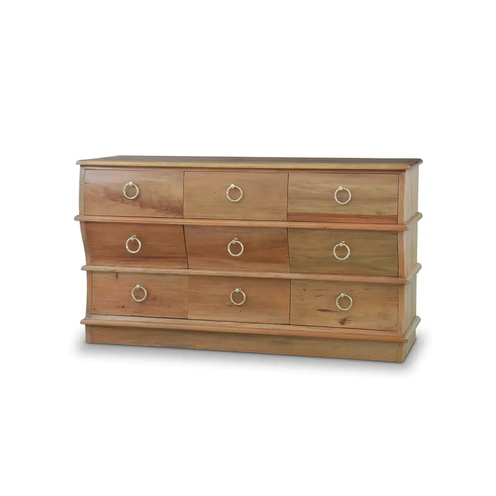 Serpentine Large Dresser-Blue Hand Home