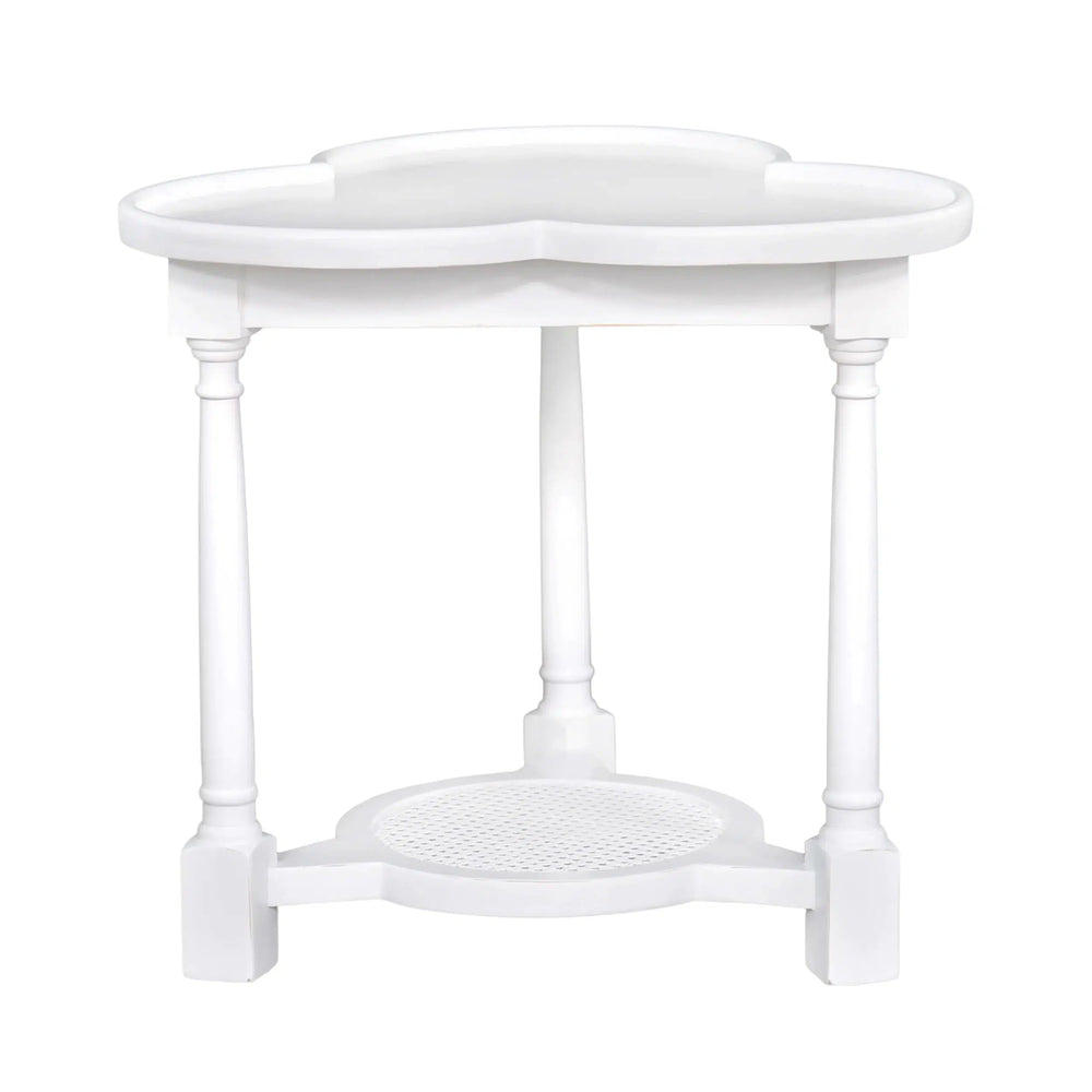 Clover End Table-Blue Hand Home