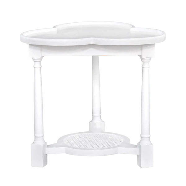 Clover End Table-Blue Hand Home