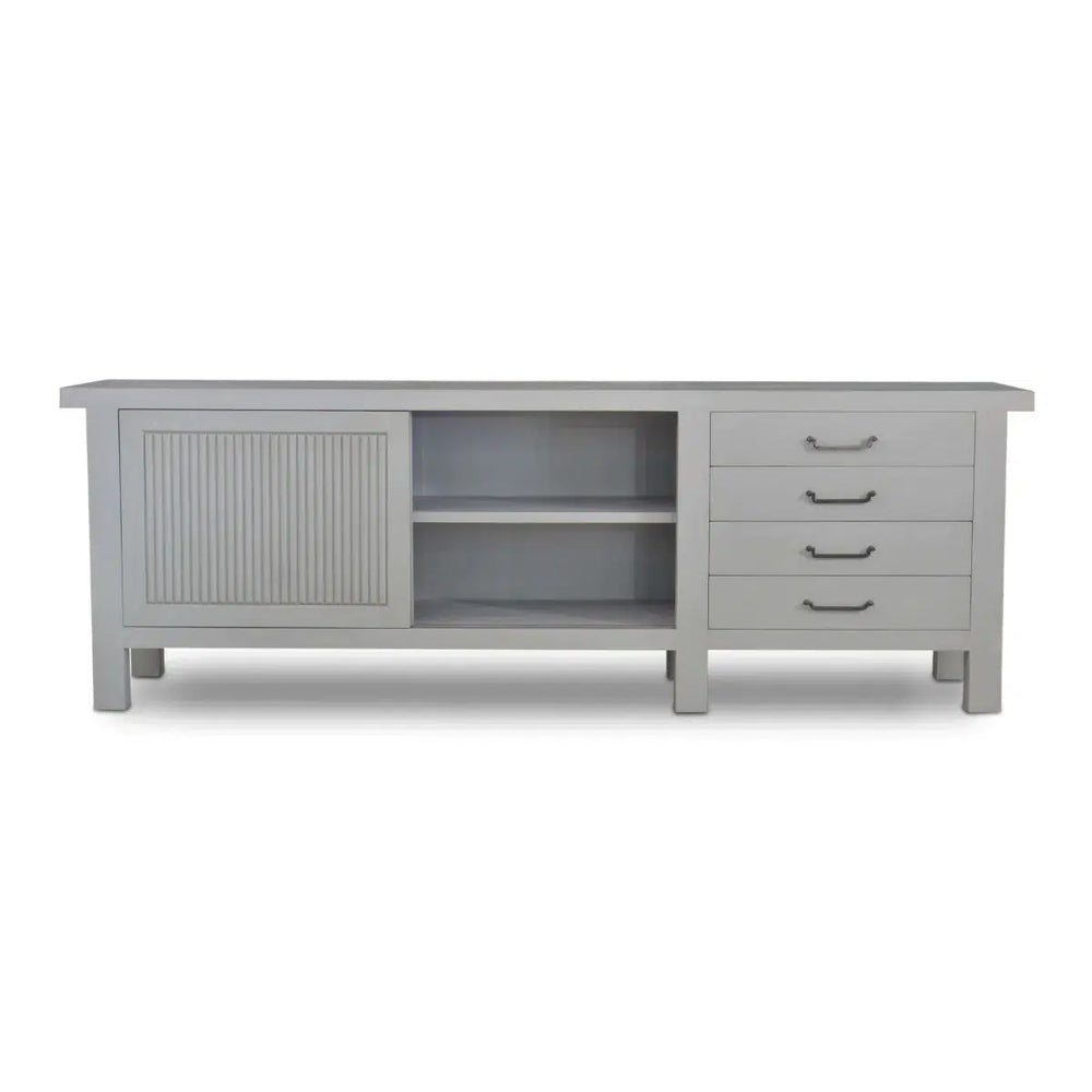 Finsbury Sideboard w/ Sliding Doors-Blue Hand Home