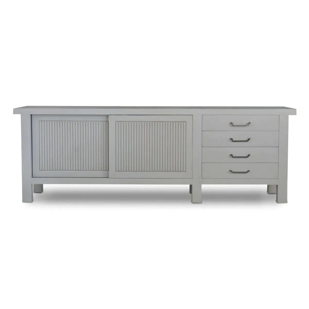 Finsbury Sideboard w/ Sliding Doors-Blue Hand Home
